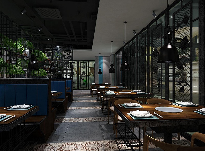 小火鍋店裝修設(shè)計(jì)，小型火鍋店廚房布局設(shè)計(jì)